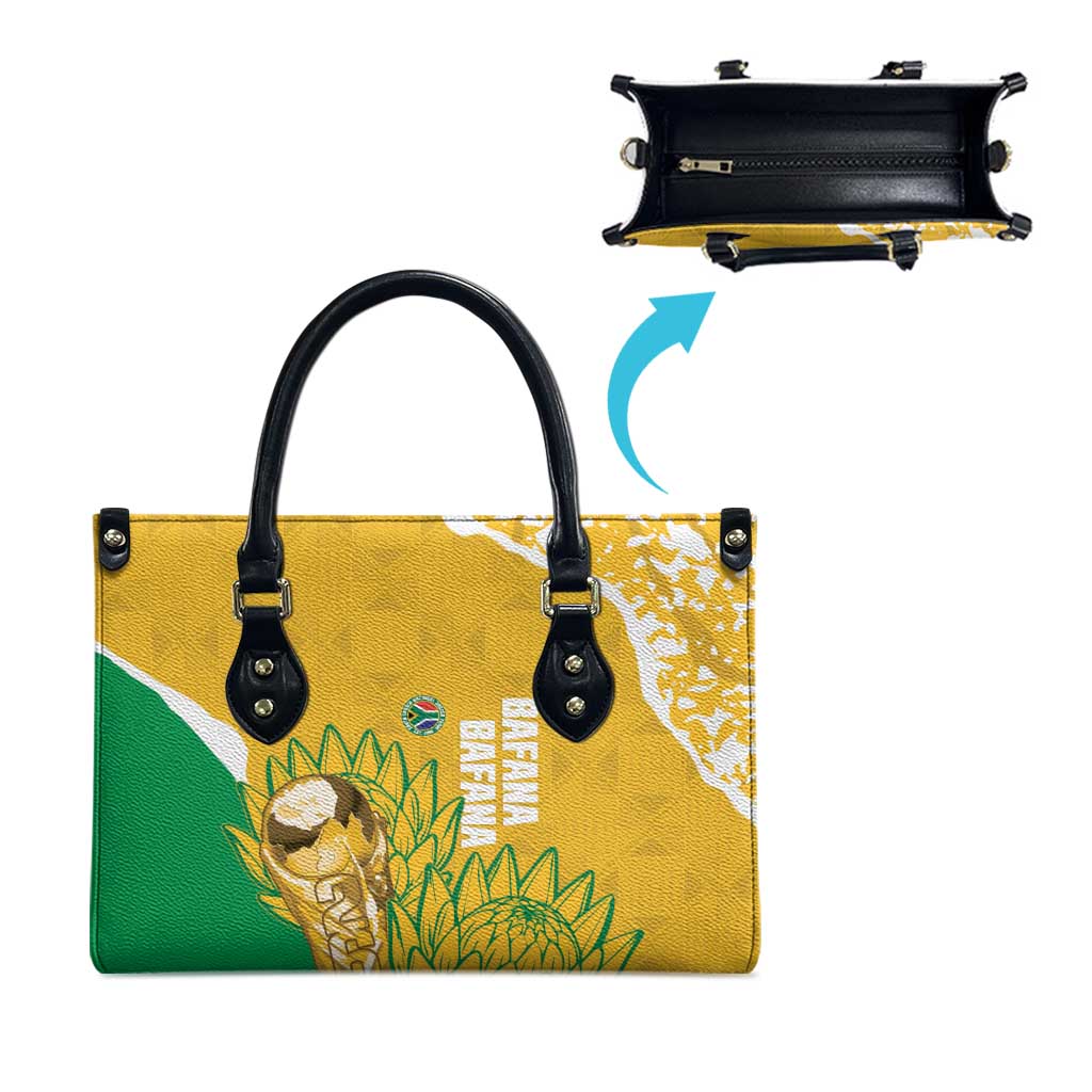 South Africa Soccer Leather Bag 2026 Bafana Bafana Go Boys Protea - African Pride