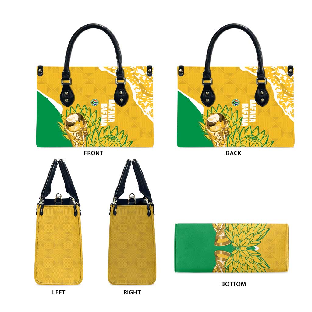 South Africa Soccer Leather Bag 2026 Bafana Bafana Go Boys Protea - African Pride
