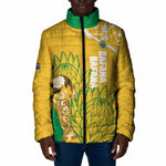 Custom South Africa Soccer Padded Jacket 2026 Bafana Bafana Go Boys Protea - African Pride