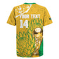 Custom South Africa Soccer Rugby Jersey 2026 Bafana Bafana Go Boys Protea LT14