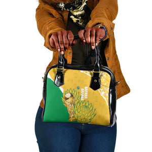 South Africa Soccer Shoulder Handbag 2026 Bafana Bafana Go Boys Protea - African Pride