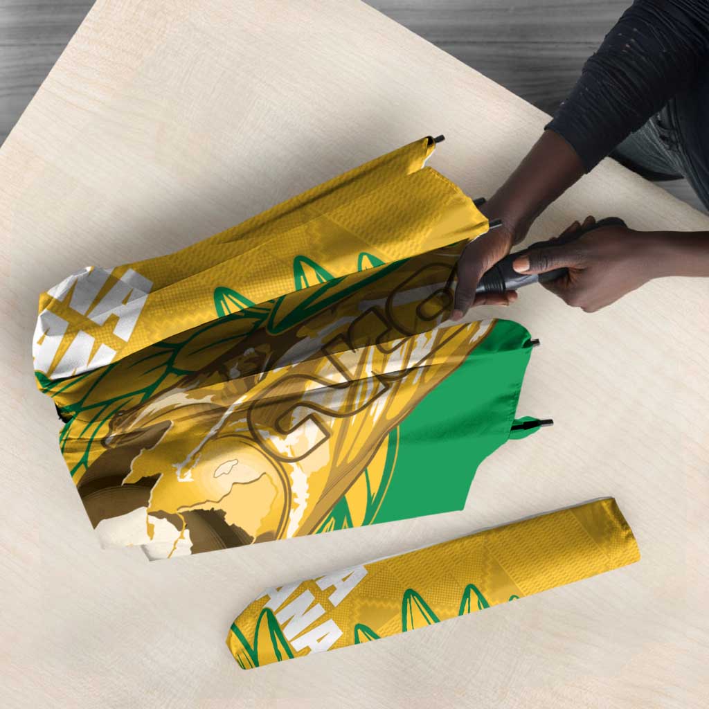 South Africa Soccer Umbrella 2026 Bafana Bafana Go Boys Protea - African Pride