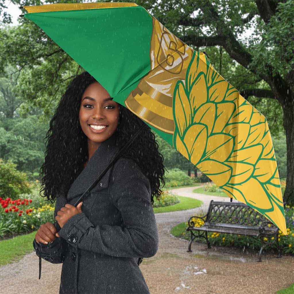 South Africa Soccer Umbrella 2026 Bafana Bafana Go Boys Protea - African Pride
