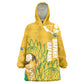 Custom South Africa Soccer Wearable Blanket Hoodie 2026 Bafana Bafana Go Boys Protea - African Pride