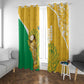 South Africa Soccer Window Curtain 2026 Bafana Bafana Go Boys Protea - African Pride
