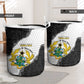 Custom Ghana Football Laundry Basket 2026 Go Black Stars Black Adinkra Pattern - African Pride