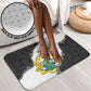 Custom Ghana Football Bathroom Set 2026 Go Black Stars Black Adinkra Pattern - African Pride