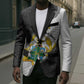 Custom Ghana Football Blazer 2026 Go Black Stars Black Adinkra Pattern - African Pride