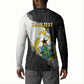 Custom Ghana Football Button Sweatshirt 2026 Go Black Stars Black Adinkra Pattern