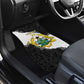 Custom Ghana Football Car Mats 2026 Go Black Stars Black Adinkra Pattern - African Pride
