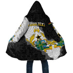 Custom Ghana Football Cloak 2026 Go Black Stars Black Adinkra Pattern - African Pride