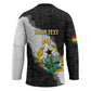 Custom Ghana Football Hockey Jersey 2026 Go Black Stars Black Adinkra Pattern - African Pride
