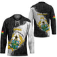 Custom Ghana Football Hockey Jersey 2026 Go Black Stars Black Adinkra Pattern - African Pride