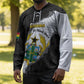 Custom Ghana Football Hockey Jersey 2026 Go Black Stars Black Adinkra Pattern - African Pride