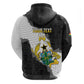 Custom Ghana Football Hoodie 2026 Go Black Stars Black Adinkra Pattern - African Pride