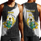 Custom Ghana Football Men Tank Top 2026 Go Black Stars Black Adinkra Pattern - African Pride