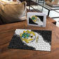 Custom Ghana Football Puzzle 2026 Go Black Stars Black Adinkra Pattern - African Pride