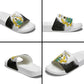 Custom Ghana Football Slide Sandals 2026 Go Black Stars Black Adinkra Pattern - African Pride
