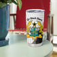 Custom Ghana Football Tumbler Cup 2026 Go Black Stars Black Adinkra Pattern - African Pride