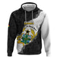 Custom Ghana Football Zip Hoodie 2026 Go Black Stars Black Adinkra Pattern - African Pride