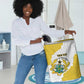 Custom Ghana Football Laundry Basket 2026 Go Black Stars Yellow Adinkra Pattern - African Pride