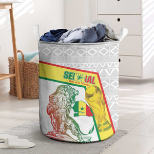 Senegal Football Laundry Basket 2026 Come On Lions de la Teranga - African Pride
