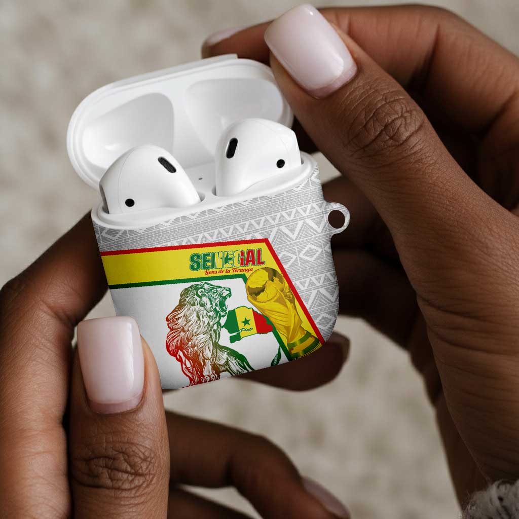 Senegal Football AirPods Case 2026 Come On Lions de la Teranga - African Pride
