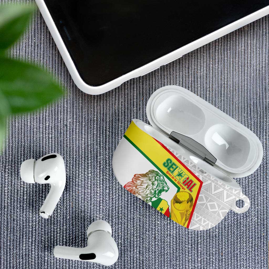 Senegal Football AirPods Case 2026 Come On Lions de la Teranga - African Pride