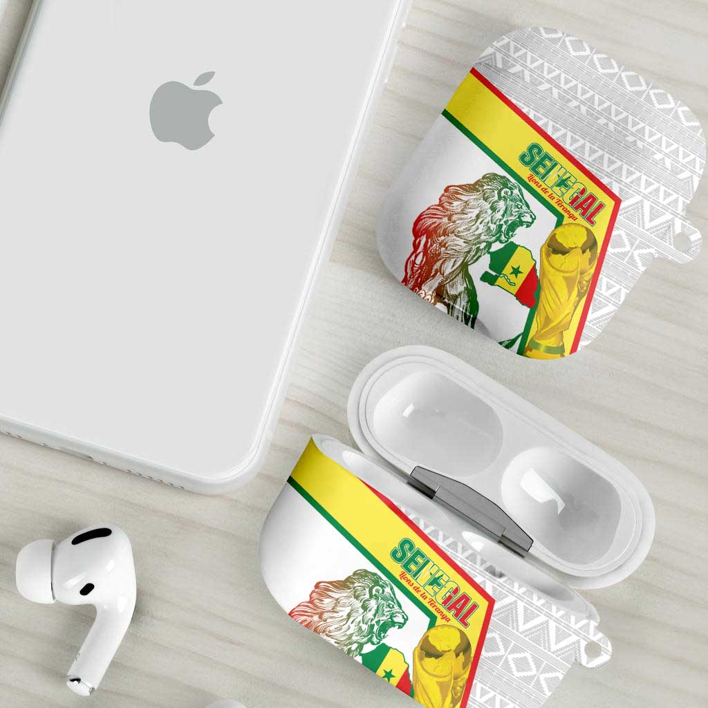 Senegal Football AirPods Case 2026 Come On Lions de la Teranga - African Pride