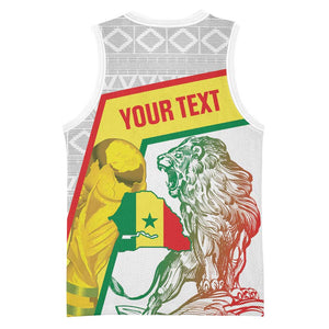 Personalized Senegal Football Basketball Jersey 2026 Come On Lions de la Teranga - African Pride