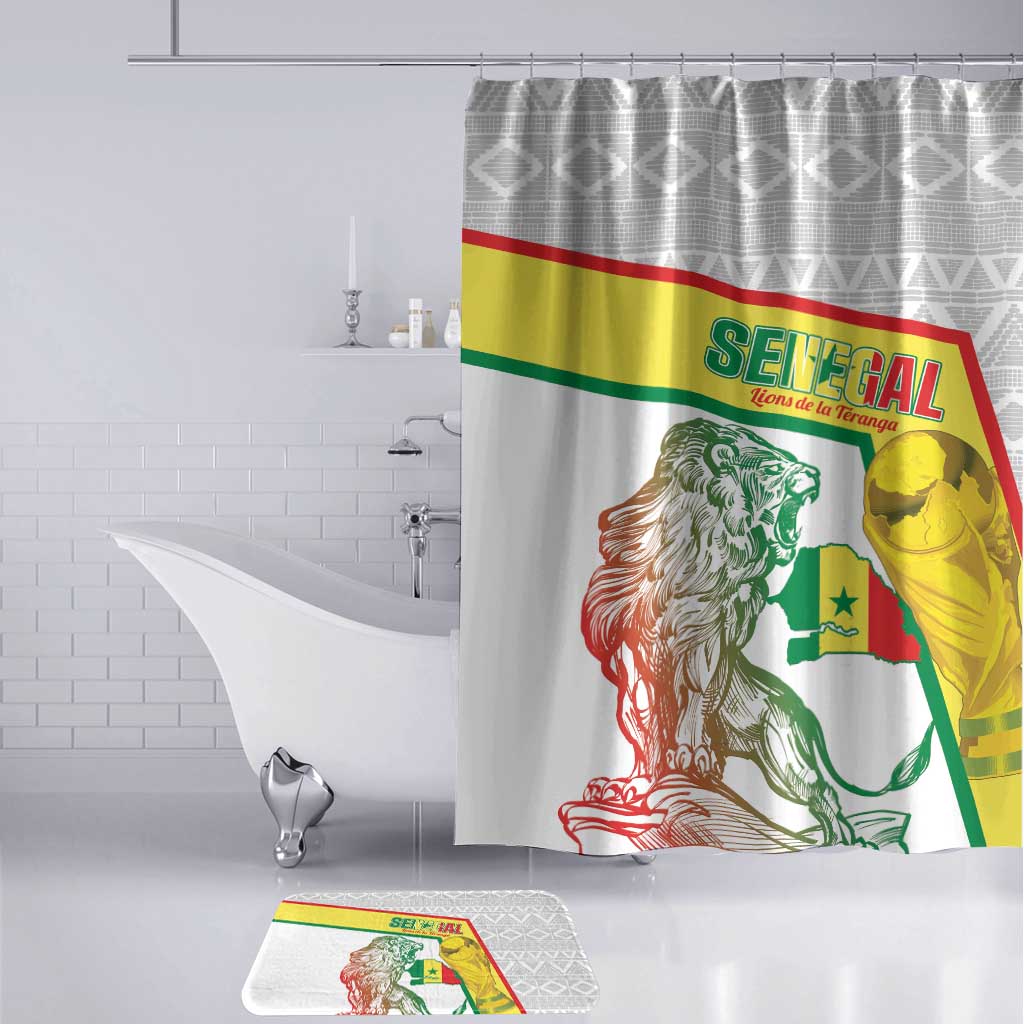 Senegal Football Bathroom Set 2026 Come On Lions de la Teranga - African Pride