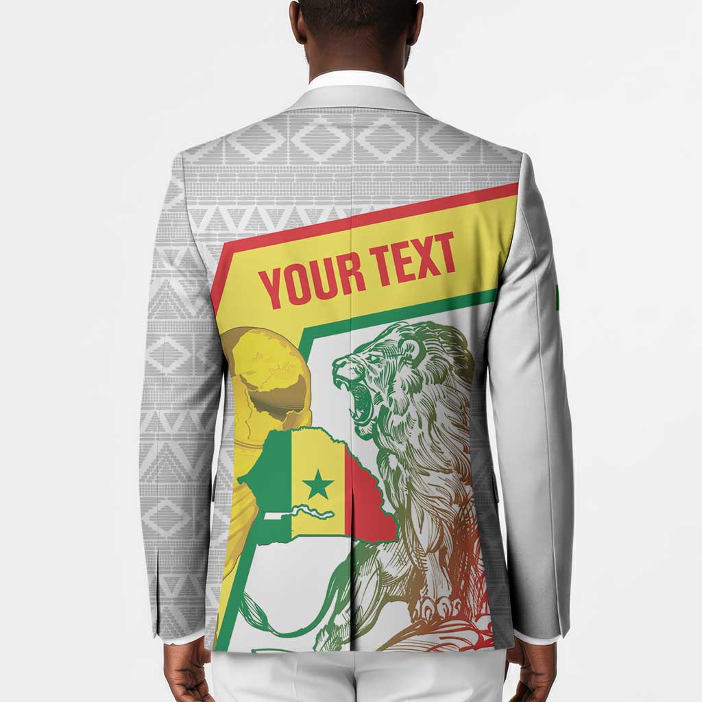 Personalized Senegal Football Blazer 2026 Come On Lions de la Teranga - African Pride