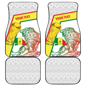 Personalized Senegal Football Car Mats 2026 Come On Lions de la Teranga - African Pride
