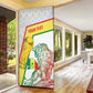 Personalized Senegal Football Door Cover 2026 Come On Lions de la Teranga - African Pride