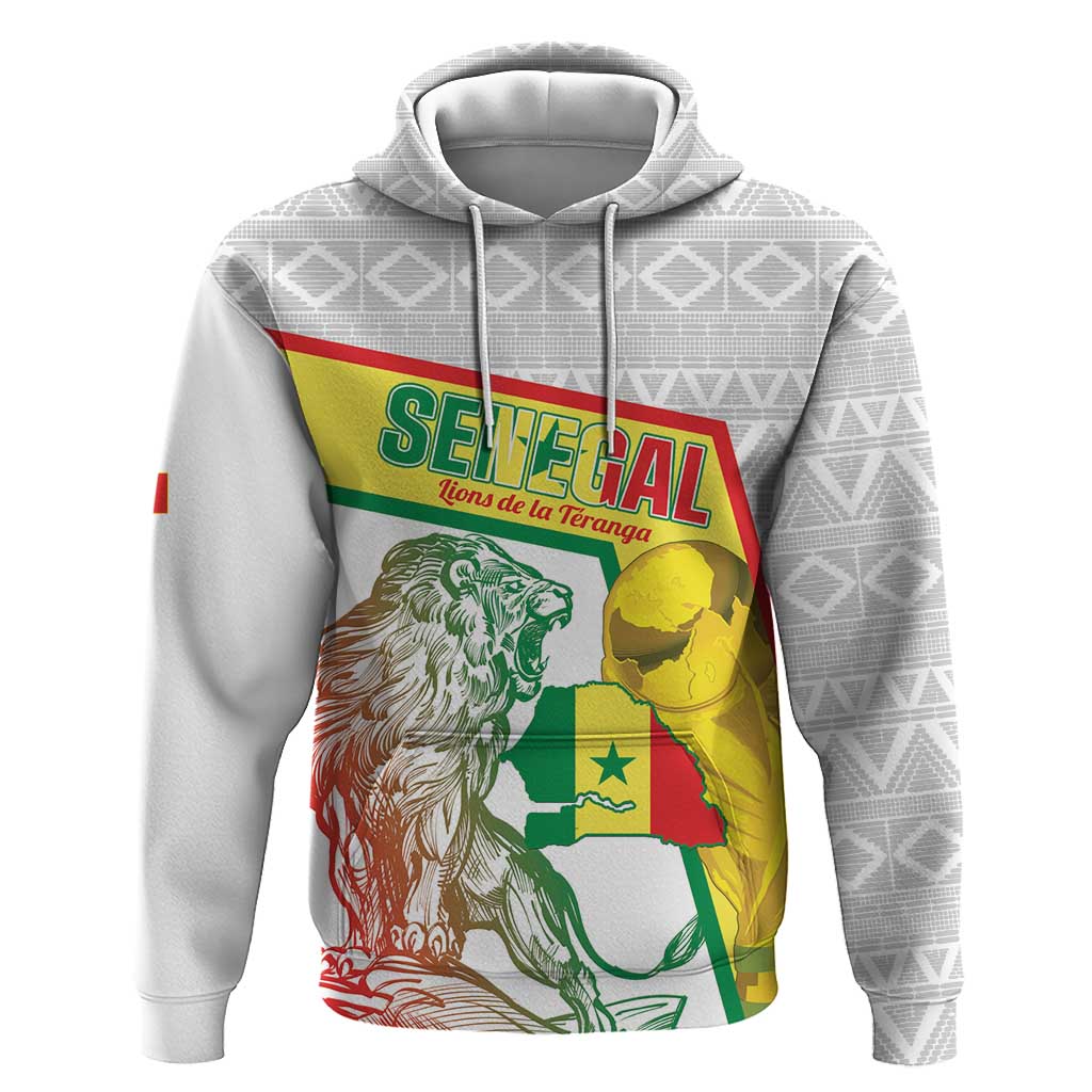 Personalized Senegal Football Hoodie 2026 Come On Lions de la Teranga - African Pride