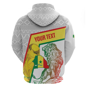 Personalized Senegal Football Hoodie 2026 Come On Lions de la Teranga - African Pride