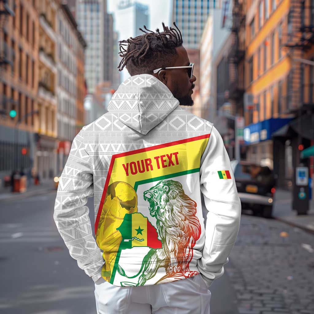 Personalized Senegal Football Hoodie 2026 Come On Lions de la Teranga - African Pride