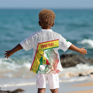 Personalized Senegal Football Kid Hawaiian Shirt 2026 Come On Lions de la Teranga LT14
