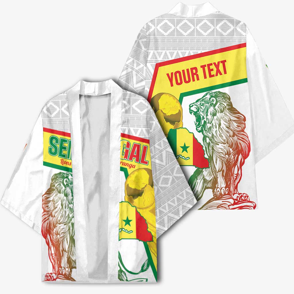 Personalized Senegal Football Kimono 2026 Come On Lions de la Teranga - African Pride