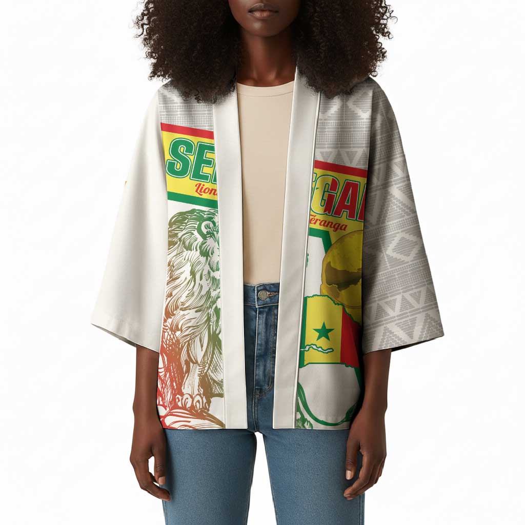Personalized Senegal Football Kimono 2026 Come On Lions de la Teranga - African Pride