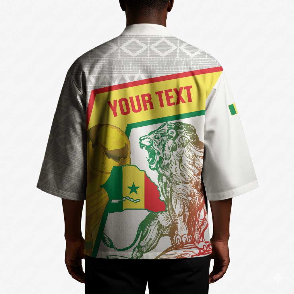 Personalized Senegal Football Kimono 2026 Come On Lions de la Teranga - African Pride