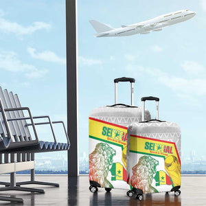 Senegal Football Luggage Cover 2026 Come On Lions de la Teranga - African Pride