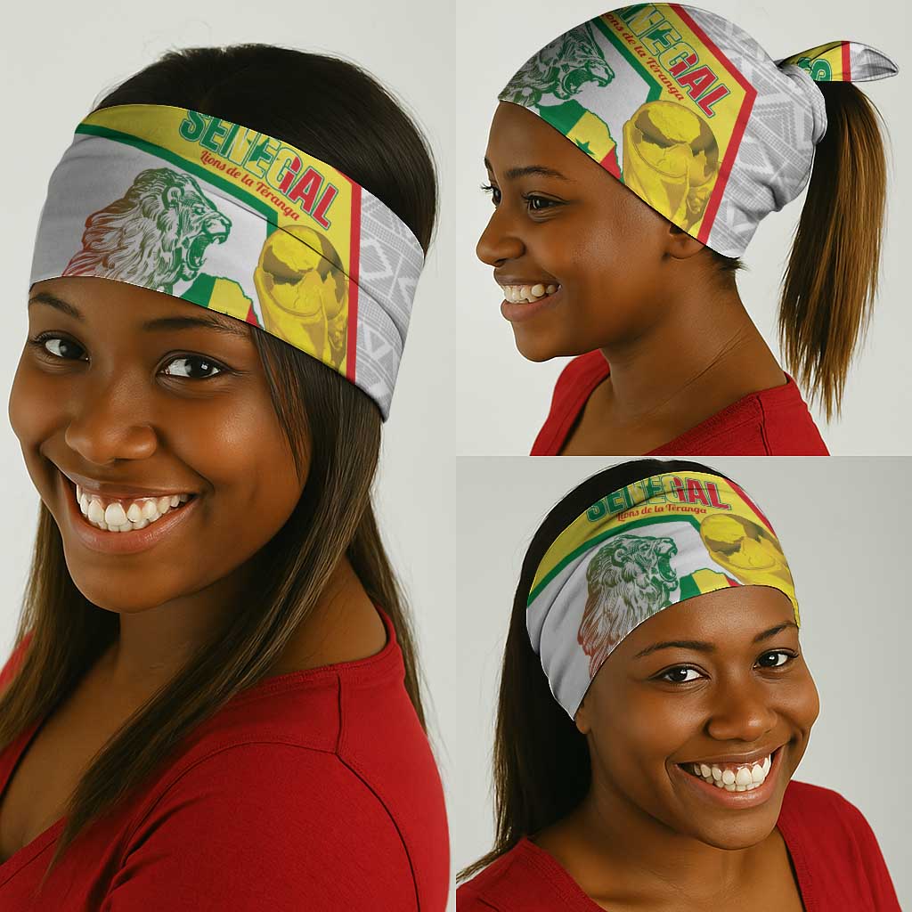 Senegal Football Neck Gaiter 2026 Come On Lions de la Teranga - African Pride