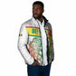 Personalized Senegal Football Padded Jacket 2026 Come On Lions de la Teranga - African Pride