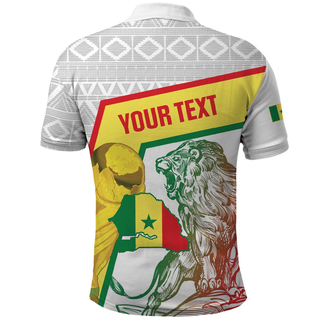 Personalized Senegal Football Polo Shirt 2026 Come On Lions de la Teranga LT14
