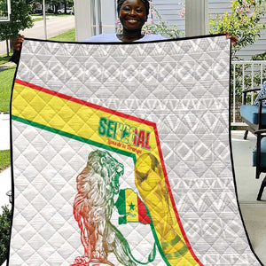 Senegal Football Quilt 2026 Come On Lions de la Teranga - African Pride