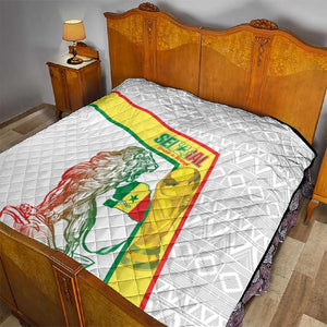 Senegal Football Quilt 2026 Come On Lions de la Teranga - African Pride