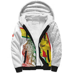 Personalized Senegal Football Sherpa Hoodie 2026 Come On Lions de la Teranga - African Pride