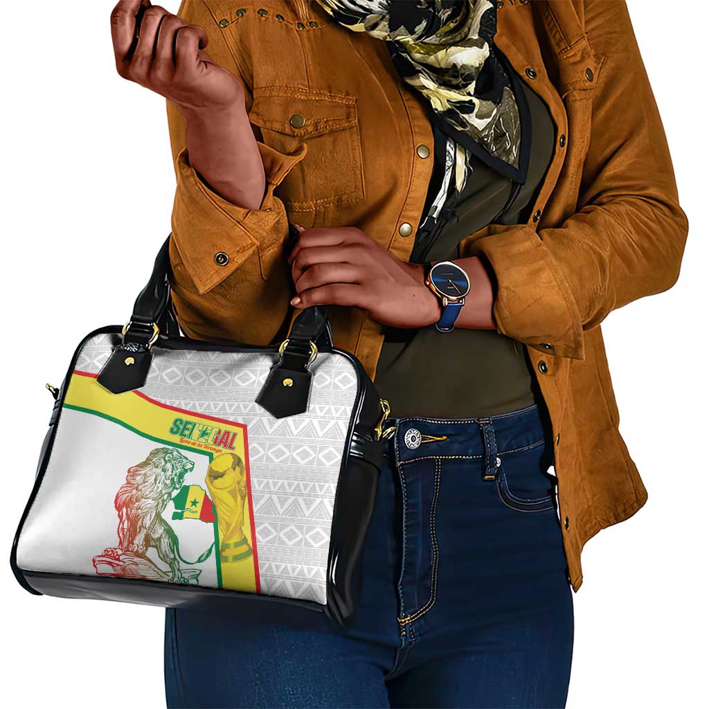 Senegal Football Shoulder Handbag 2026 Come On Lions de la Teranga - African Pride