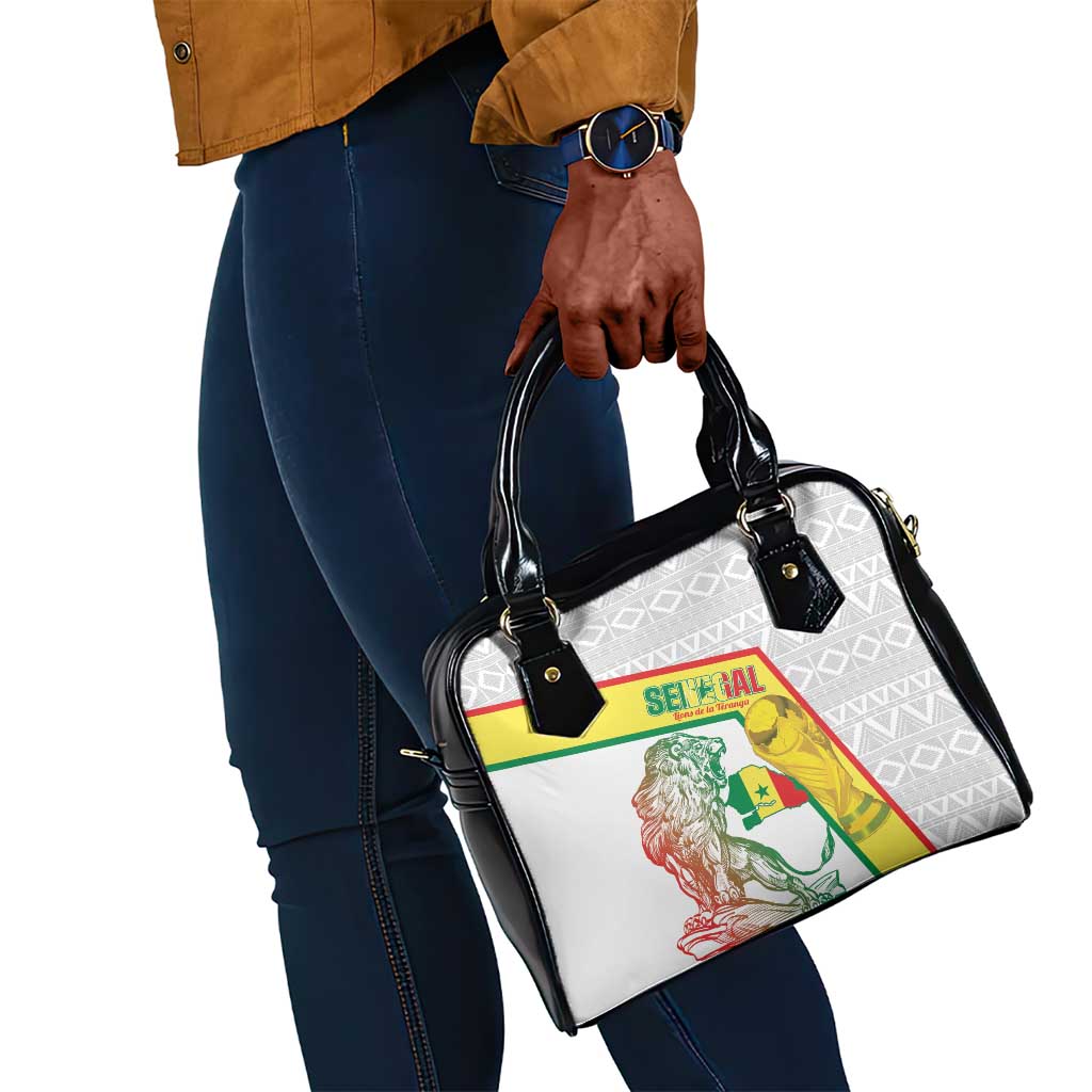 Senegal Football Shoulder Handbag 2026 Come On Lions de la Teranga - African Pride